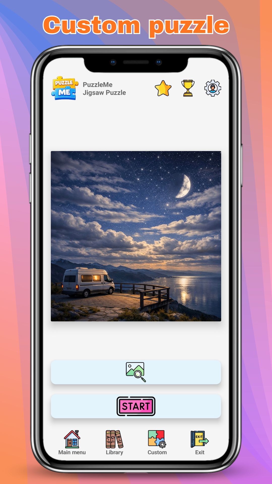 PuzzleMe image categories